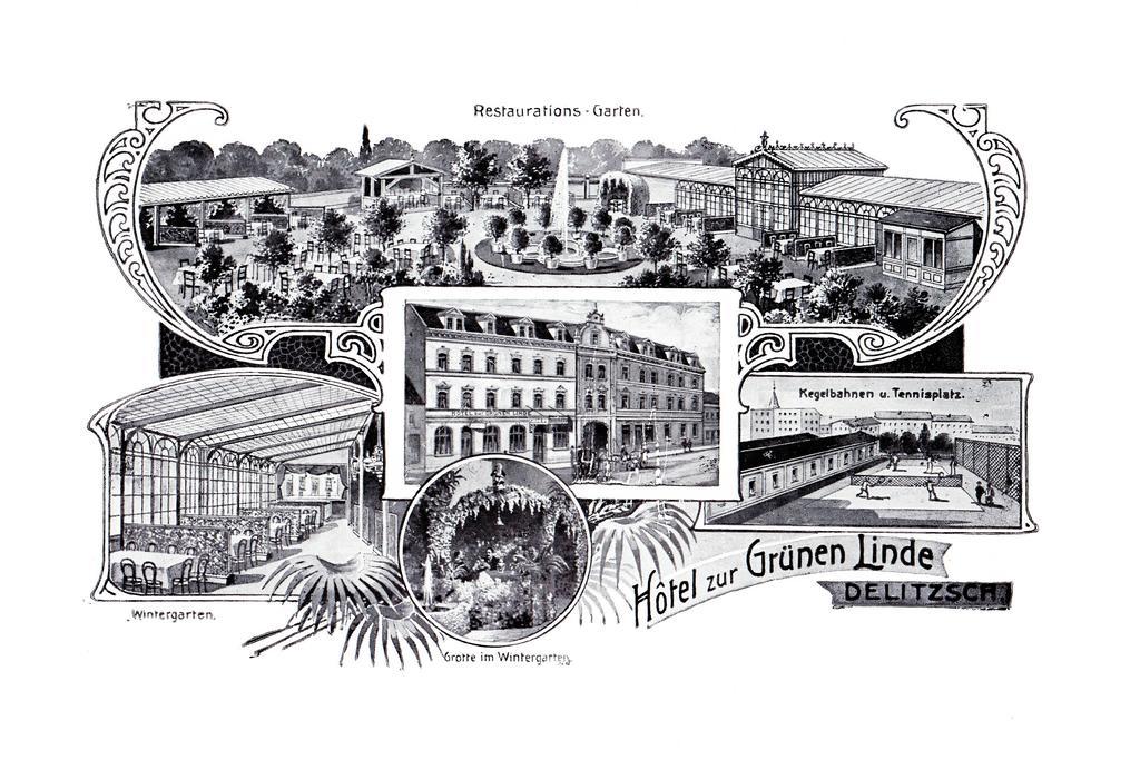 Hotel-Pension Gruene Linde Delitzsch Exterior photo